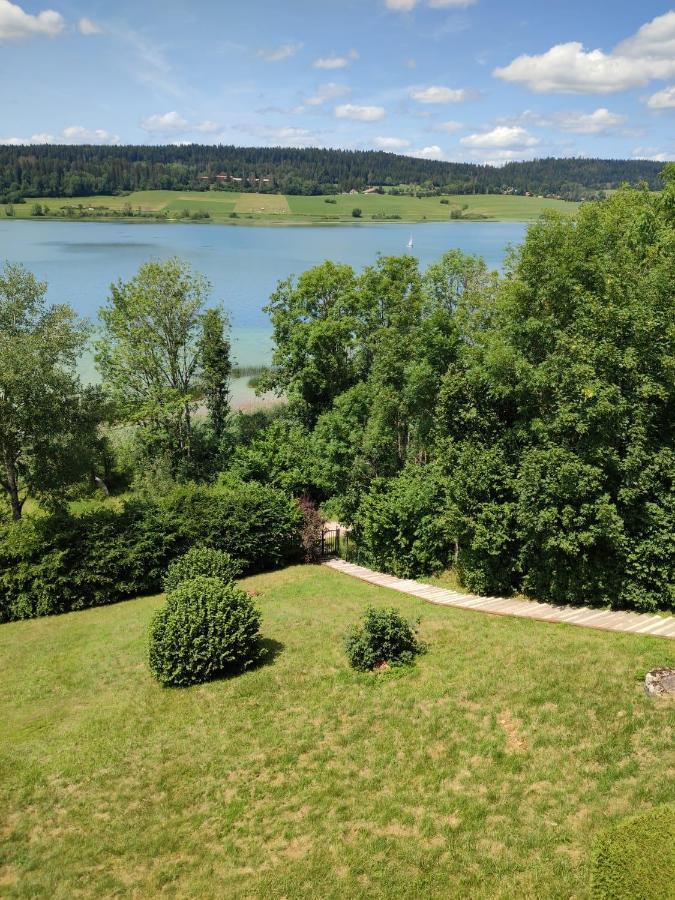 Duplex Le Reflet Du Lac Malbuisson Exterior photo